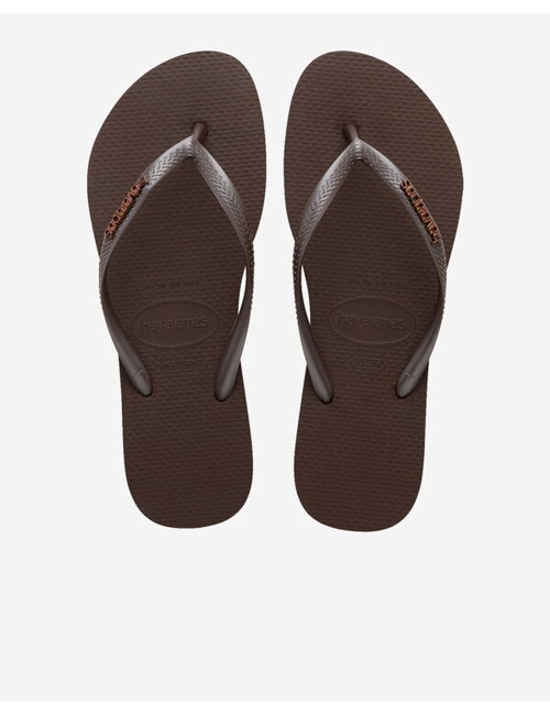 Slim logo metallic dark brown 4119875.0727 f80
