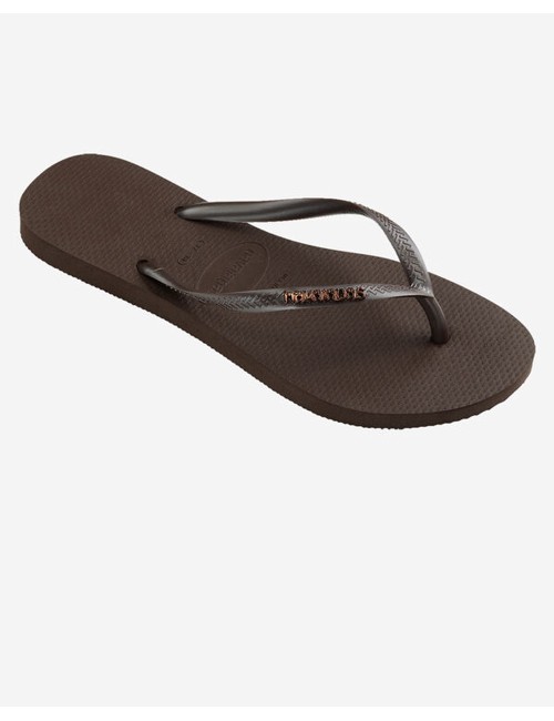 Slim logo metallic dark brown 4119875.0727 f80