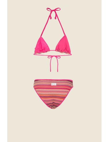 Bikini triangolo e slip fisso mj25-0510fx