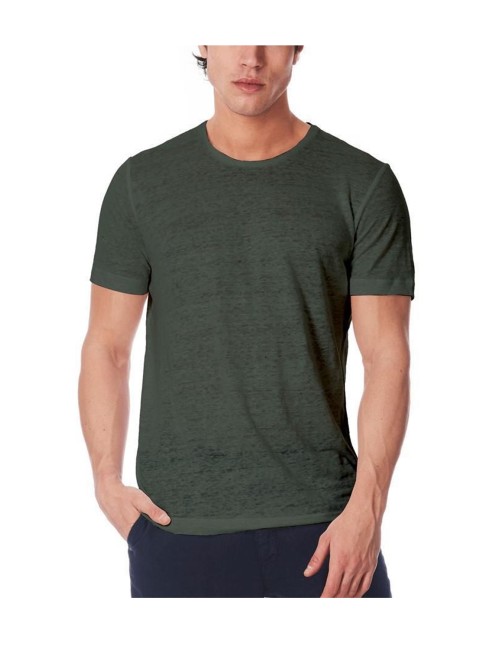 T-shirt in lino aut001 mility