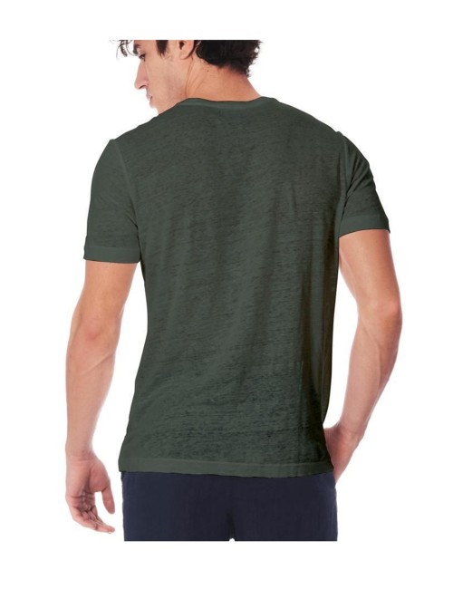 T-shirt in lino aut001 mility