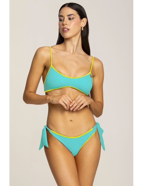 Top e slip marylin bordato bicolore lurex125wbwbk5214 822